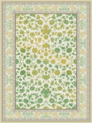 فرش 700 شانه وینتیج طلاکوب کد 5153 فردین